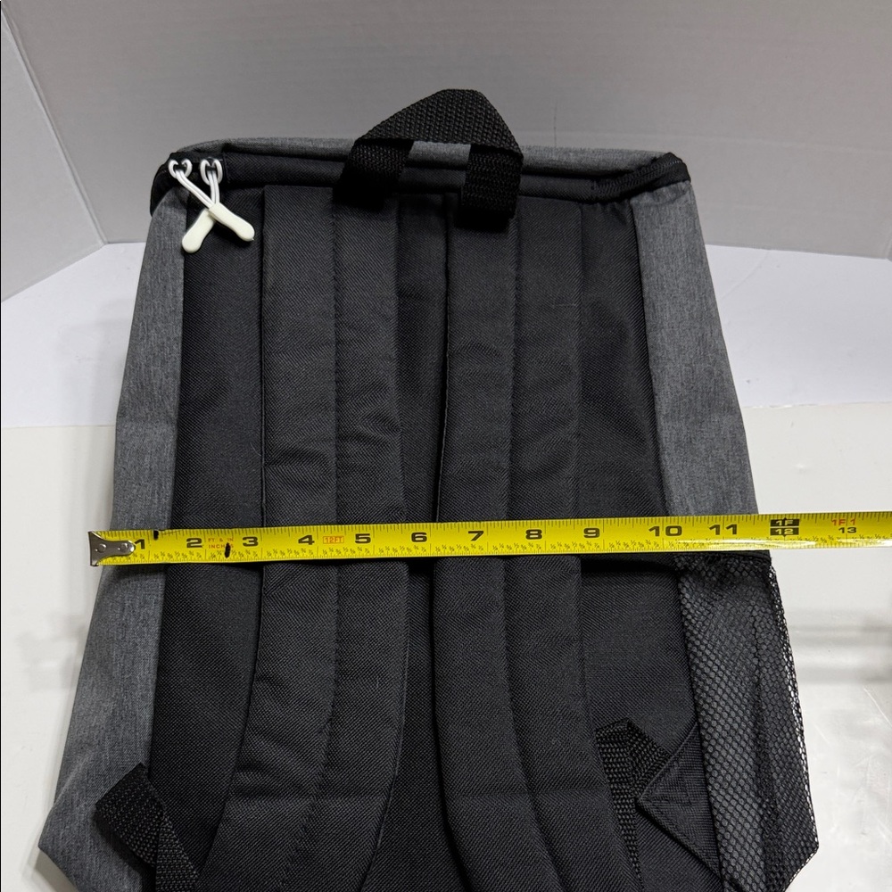 Gray Cooler Backpack with Mesh Pockets - image 10